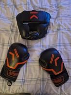 Outshock Boksuitrusting - Handschoenen, Helm, Bandages, Ophalen of Verzenden, Zo goed als nieuw, Bokshandschoenen