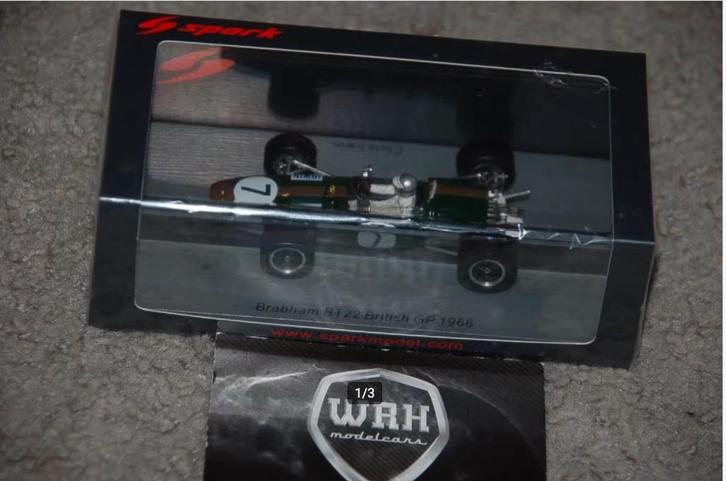 SALE !! 1:43 BRABHAM BT11 IRWIN SPARK S7093 WRH, Hobby en Vrije tijd, Modelauto's | 1:43, Zo goed als nieuw, Auto, Overige merken