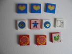 Lego: Tegels 2x2 met stickers Vintage Classic, Gebruikt, Lego, Verzenden