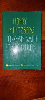 H. Mintzberg - Organisatiestructuren, Boeken, Gelezen, H. Mintzberg, Ophalen of Verzenden
