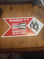 Swedish tt anderstorp 74, Ophalen of Verzenden, Zo goed als nieuw