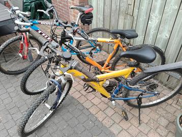 3 mountainbikes samen of los beschikbaar voor biedingen