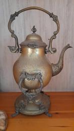 antieke messing theeketel of samovar,, Antiek en Kunst, Antiek | Koper en Brons, Ophalen of Verzenden, Brons
