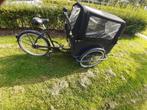 Johnny loco bakfiets (opknapper), Fietsen en Brommers, Fietsen | Bakfietsen, Ophalen, Gebruikt, Huif, 2 kinderen