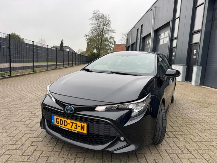 Toyota Corolla 1.8 Hybrid 122pk CVT 2019 Zwart, Auto's, Toyota, Bedrijf, Corolla, ABS, Achteruitrijcamera, Adaptive Cruise Control