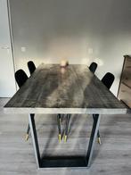 Eettafel industrieel, Ophalen, Overige materialen, 50 tot 100 cm, Zo goed als nieuw