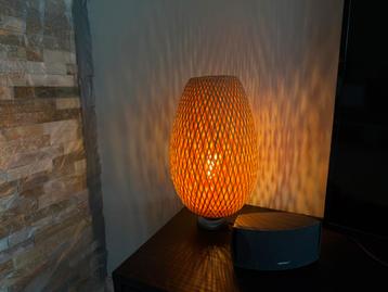 Bamboe handgemaakte lamp BÖJA tafellamp beschikbaar voor biedingen