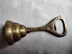 Antiek Bronzen Bell & Fles Opener INDIA, Antiek en Kunst, Ophalen of Verzenden, Brons