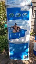 Te koop, zwembad Intex 220x150x60 + Intex waterfilter, Gebruikt, Ophalen