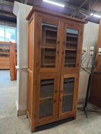Prachtige vitrinekast ~ buffetkast ~ boekenkast ~ keukenkast, Ophalen, Met deur(en), Glas, 50 tot 100 cm
