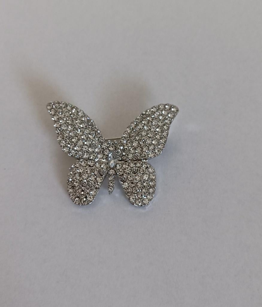 Vlinder broche, Overige materialen, Overige kleuren, Minder dan 4 cm, Nieuw