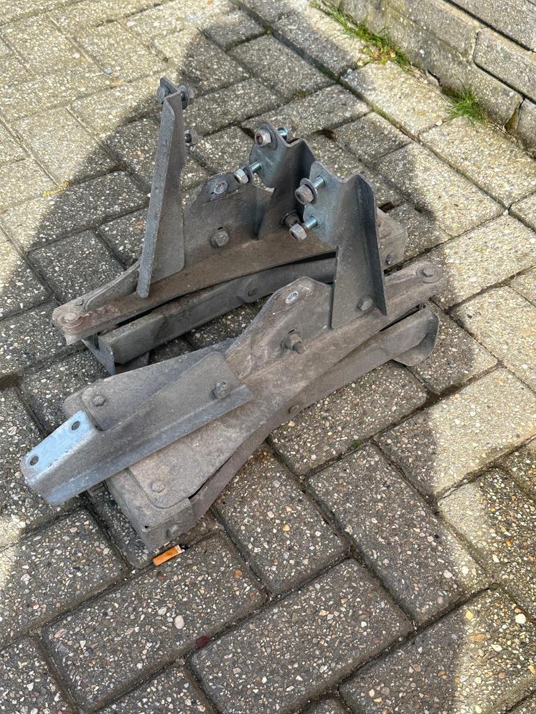 Staanpoten voor camper of caravan, Caravans en Kamperen, Ophalen, Gebruikt