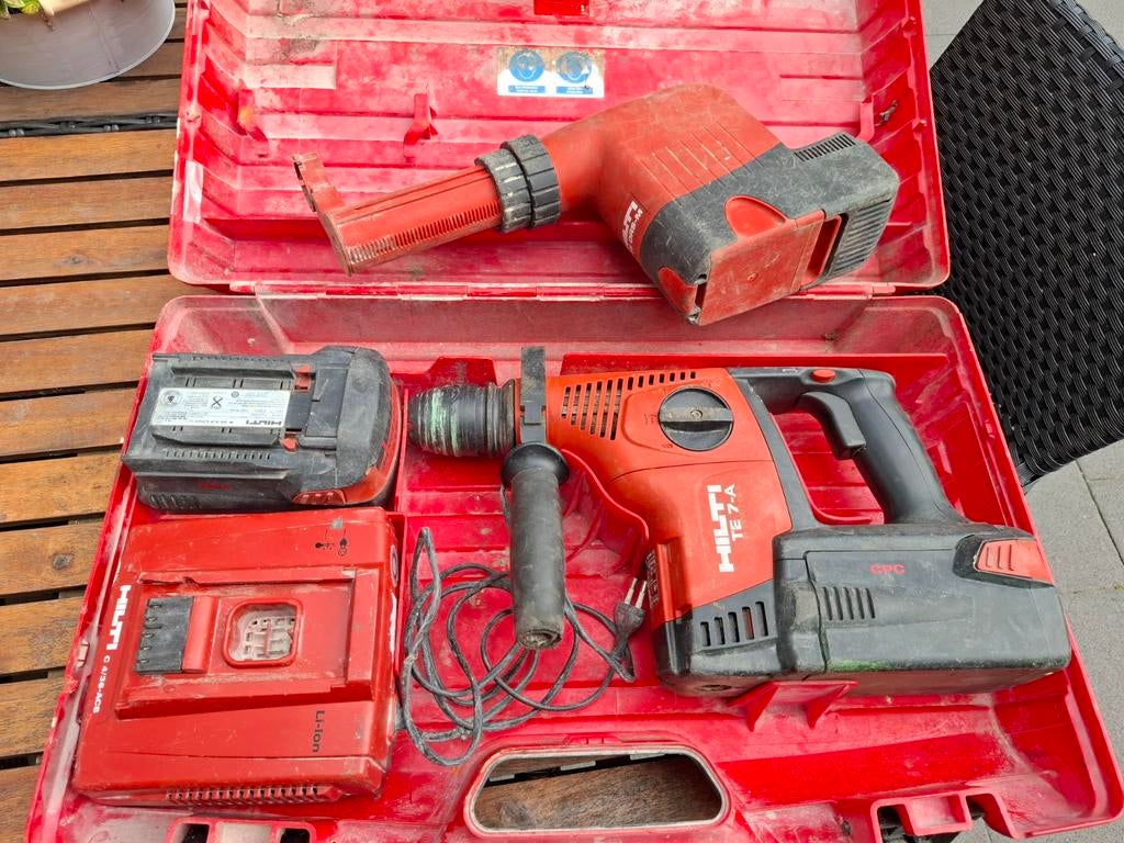 Hilti 36v, Ophalen