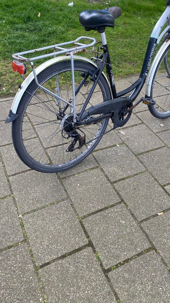 Damesfiets Hollandia, Overige merken, Gebruikt, Velgrem, Versnellingen