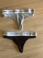Calvin Klein string (2 stuks) maat M, Ophalen of Verzenden, Zwart, String