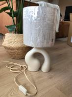 Japandi tafellamp beige met linnen kap - Dahlia lampenlicht, Huis en Inrichting, Ophalen of Verzenden, Nieuw