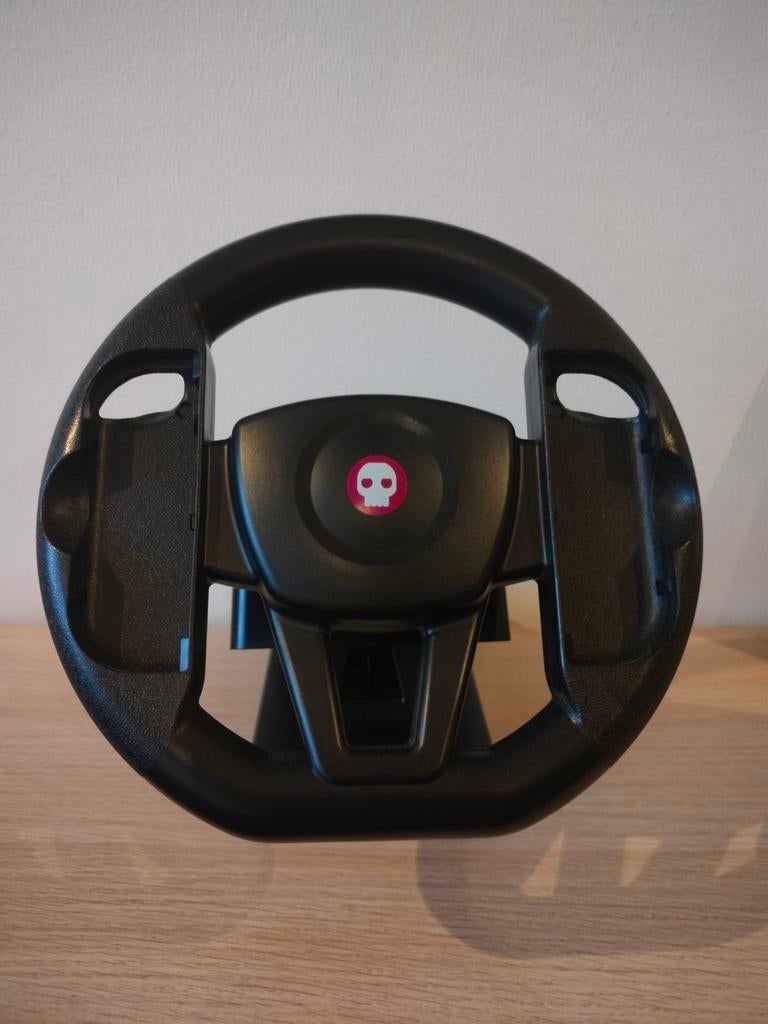 Zwart racestuur voor games, Ophalen, Zo goed als nieuw