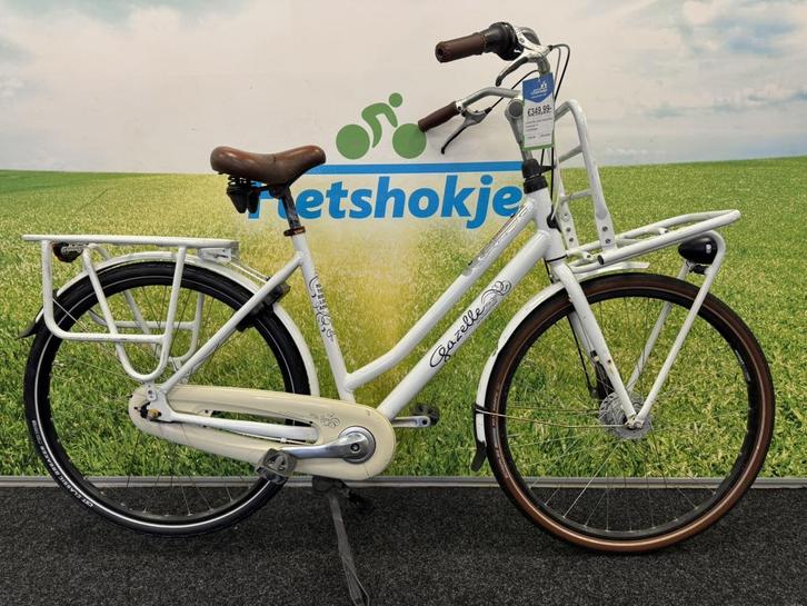 Fietshokje Amersfoort: Gazelle Miss Grace transport N7 H54, Fietsen en Brommers, Fietsen | Dames | Damesfietsen, Gebruikt, Gazelle
