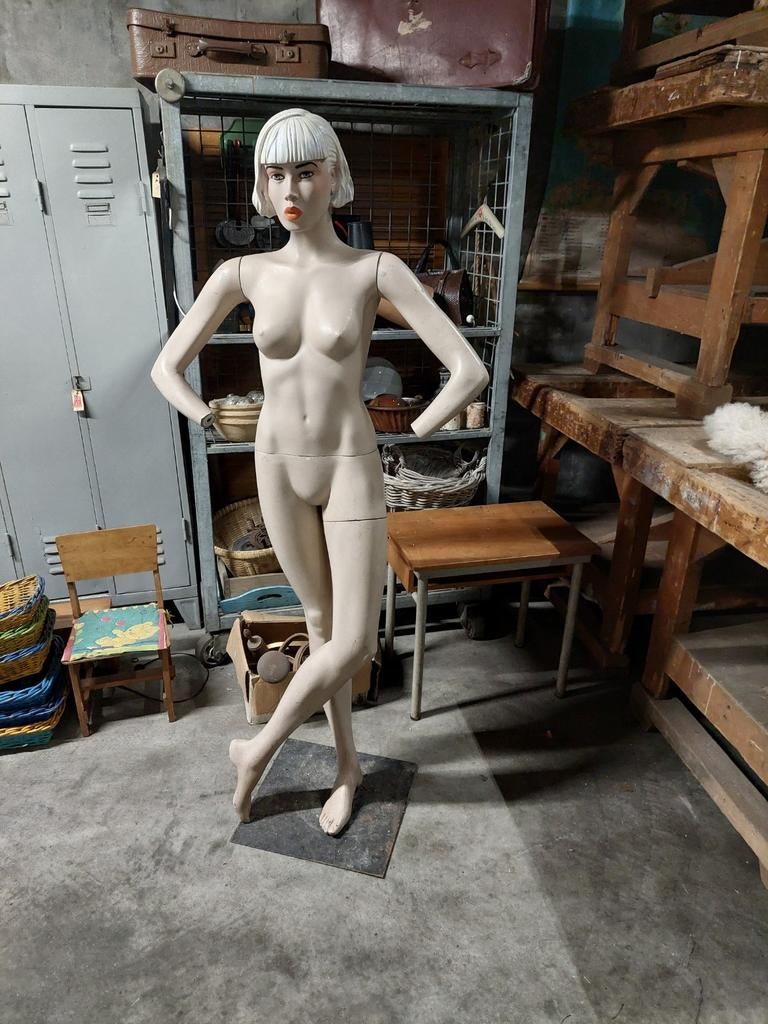 Gebruikte etalagepop paspop, Hobby en Vrije tijd, Naaien en Fournituren, Ophalen, Gebruikt, Paspop