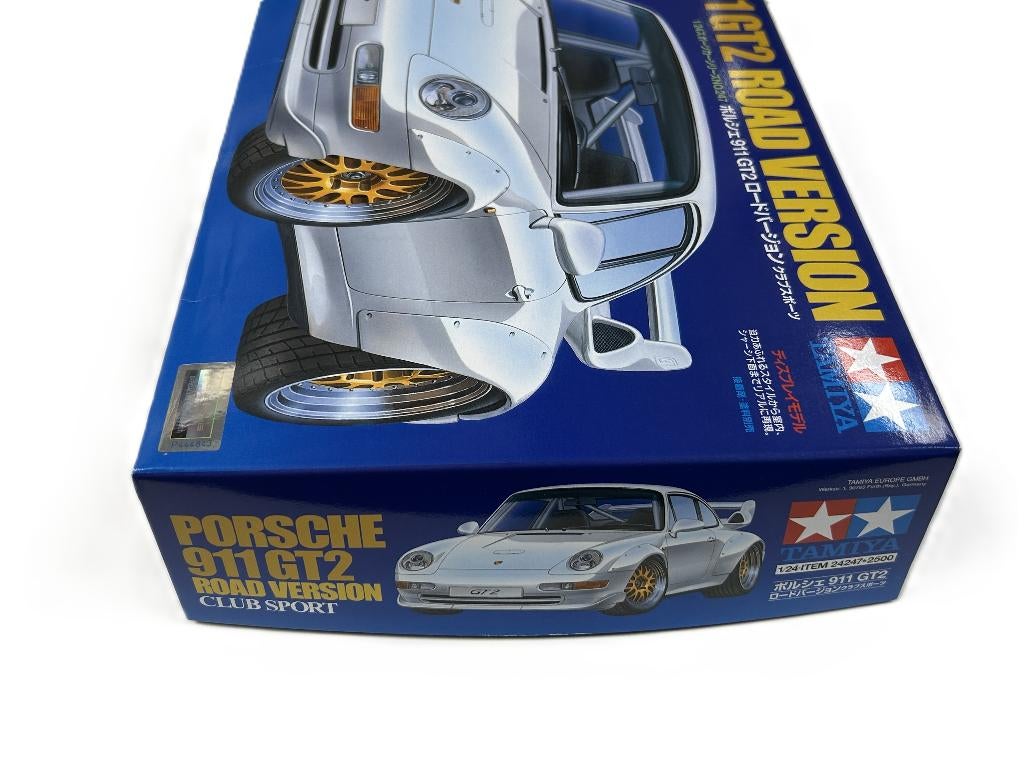 Tamiya 1/24 Porsche GT2 Street Version 24247, Hobby en Vrije tijd, Modelbouw | Auto's en Voertuigen, Auto, Groter dan 1:32, Nieuw
