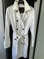 Witte trenchcoat, Allegri, mt 38, smal model, Ophalen of Verzenden, Zo goed als nieuw, Maat 38/40 (M), Wit