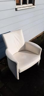 stoel, Ophalen, Gebruikt, Wit, Leer