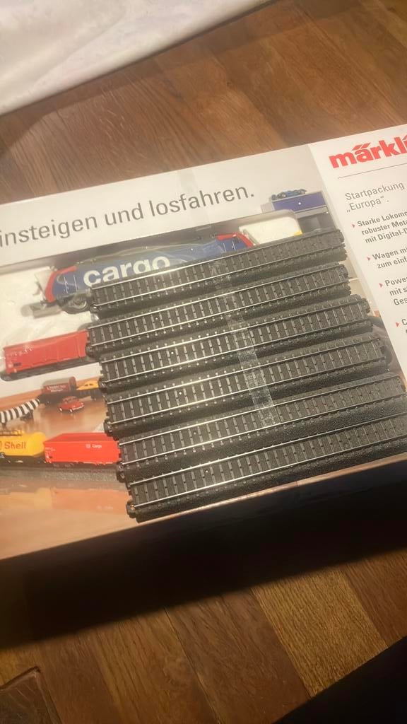Marklin 29135 startset met extra rails, Hobby en Vrije tijd, Modeltreinen | H0, Wisselstroom, Treinset, Ophalen of Verzenden, Zo goed als nieuw