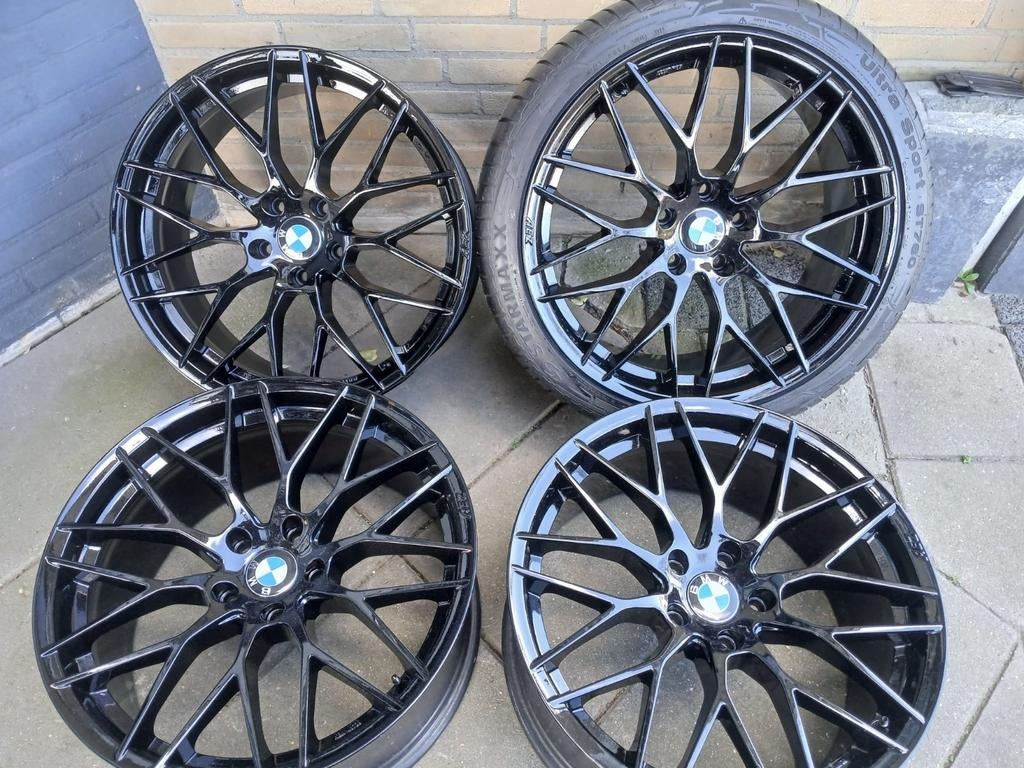 BMW AEZ velgen 20 inch breedset 8.5 &9.5J ET 35, Ophalen, 20 inch, Zomerbanden, Velg(en)