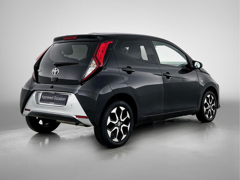 Toyota Aygo 1.0 VVT-i x-play Automaat | Premium uitvoering |, 12 maanden, Stof, Gebruikt, 4 stoelen