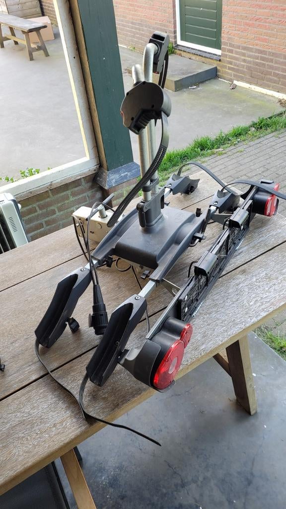 Twinny Fietsendrager voor 2 fietsen - Gebruikt, Ophalen, 2 fietsen, Gebruikt, Trekhaakdrager