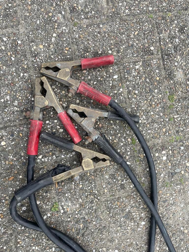 Zware startkabels set - 5 meter, Ophalen of Verzenden, Gebruikt, Universele onderdelen