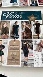 La maison Victor november december 2015, Hobby en Vrije tijd, Kledingpatronen, Ophalen of Verzenden, Zo goed als nieuw, Vrouw