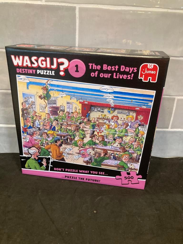 Wasgij destiny pyzzel nr 1 (050426), Ophalen of Verzenden, 500 t/m 1500 stukjes, Zo goed als nieuw