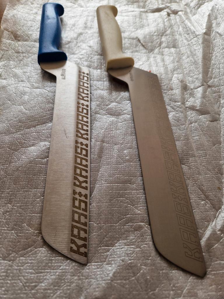 Kaasmessen, Ophalen, Gebruikt, Rvs of Chroom, Vaatwasserbestendig