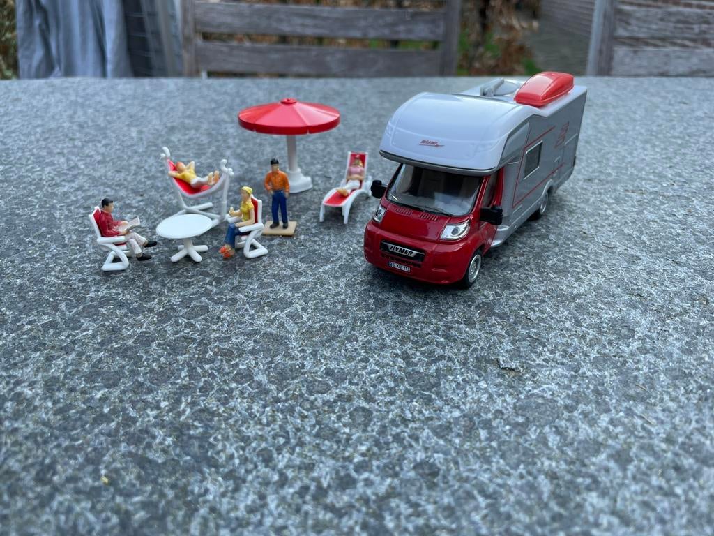Siku 1934 - Siku Hymer camper, Kinderen en Baby's, Speelgoed | Speelgoedvoertuigen, Ophalen of Verzenden, Nieuw