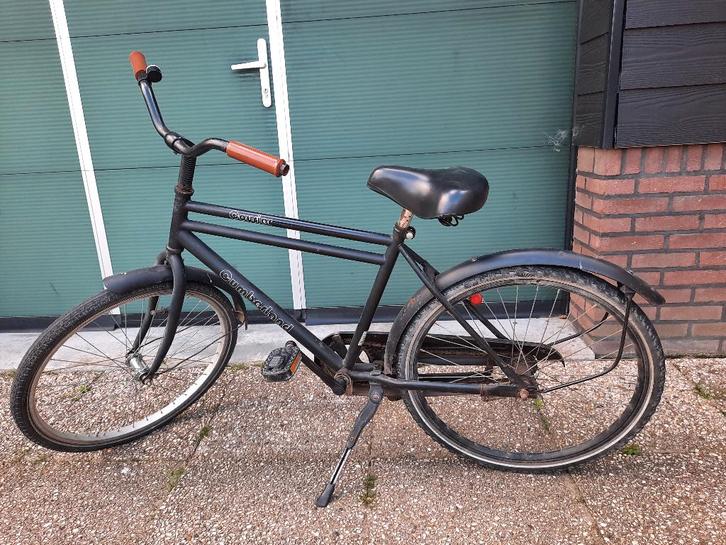 Jongensfiets Cumberland Courier zwart, Fietsen en Brommers, Fietsen | Jongens, Gebruikt, 20 inch, Ophalen