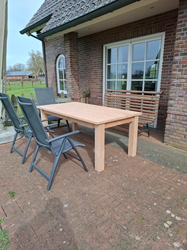 Te koop: Degelijke Douglas tuintafel, Tuin en Terras, Tuinsets en Loungesets, Ophalen, Nieuw, Hout, Eettafel