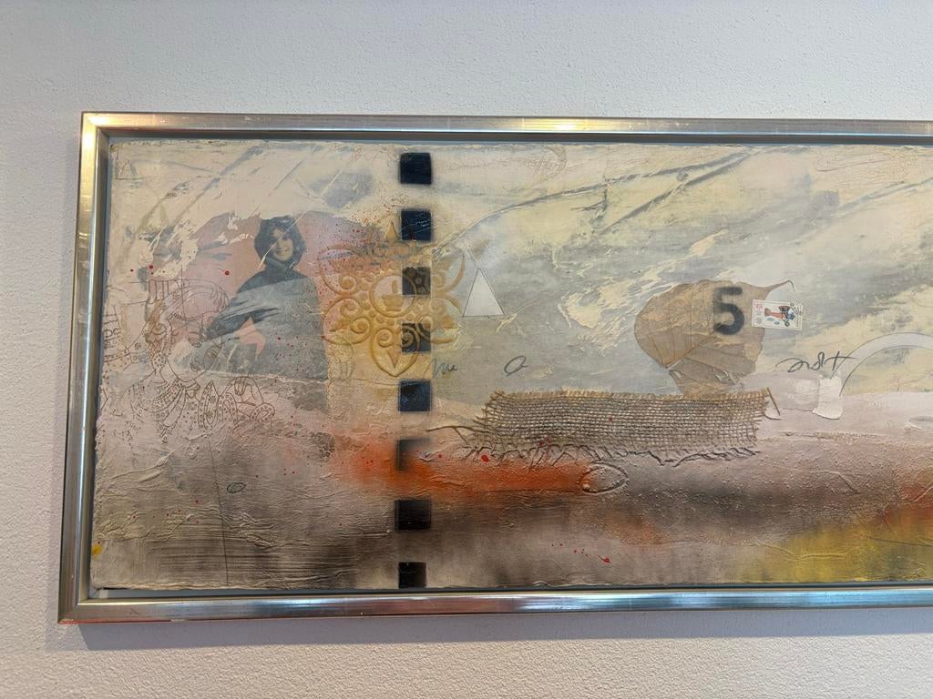 Schilderij Kunstwerk met Lijst van Theo Koster, Ophalen