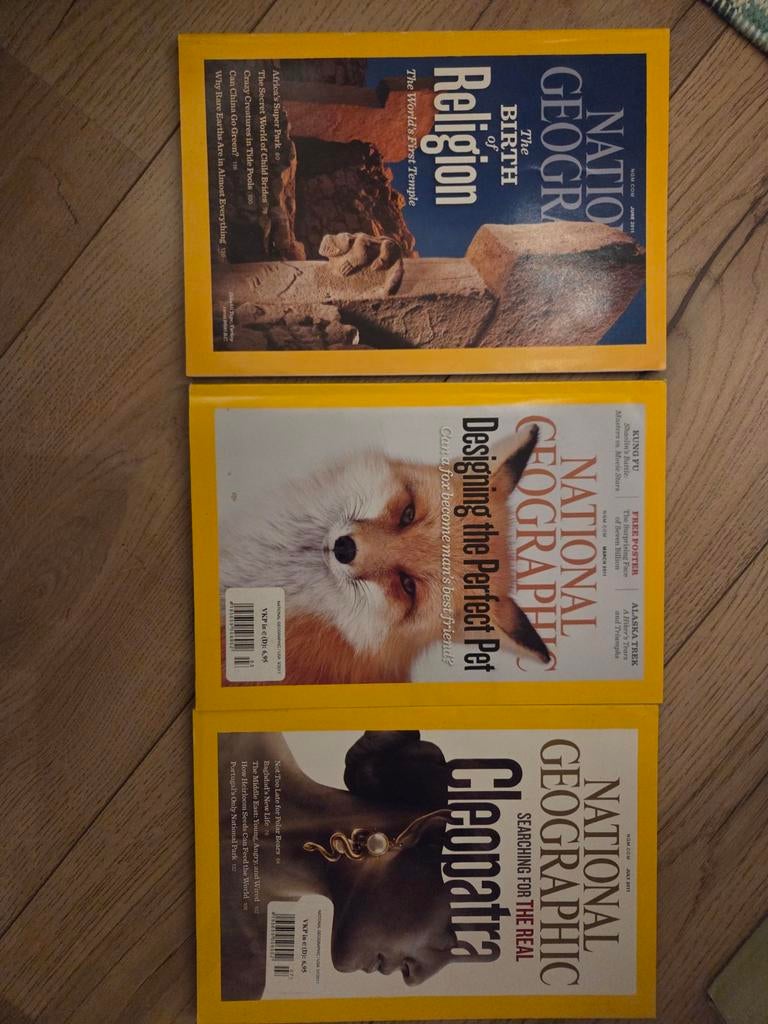 National Geographic Tijdschriften - Diverse Uitgaven, Boeken, Tijdschriften en Kranten, Ophalen of Verzenden, Zo goed als nieuw