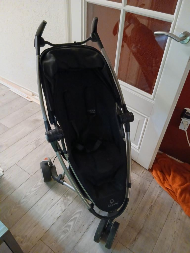 Quinny Zapp Flex Plus buggy - Zwart, Ophalen, Gebruikt, Quinny, Verstelbare rugleuning