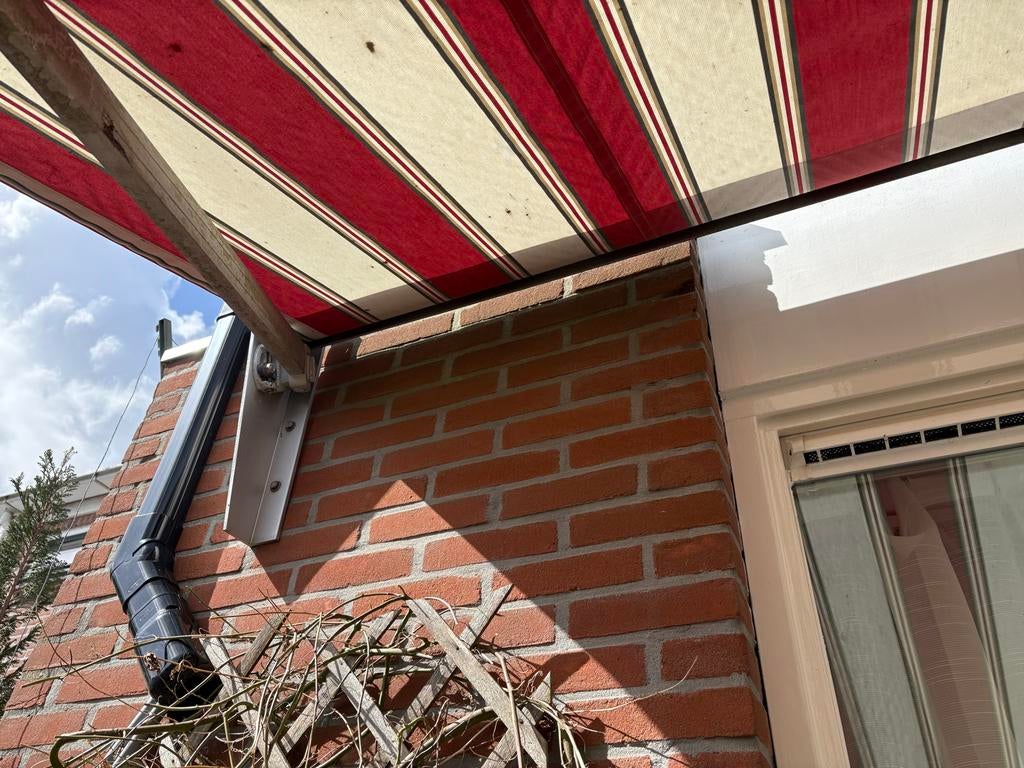 Elektrisch zonnenscherm 500x300, Tuin en Terras, Zonneschermen, Gebruikt, 450 cm of meer, Elektrisch, Ophalen of Verzenden