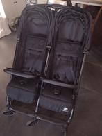 Deryan Luxe Rolo X2 Dubbele Buggy - Duo Buggy - Zwart, Kinderen en Baby's, Buggy's, Ophalen of Verzenden, Zo goed als nieuw, Overige merken