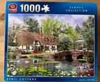 Puzzel cottage 1000 stukjes, Ophalen of Verzenden, 500 t/m 1500 stukjes, Zo goed als nieuw