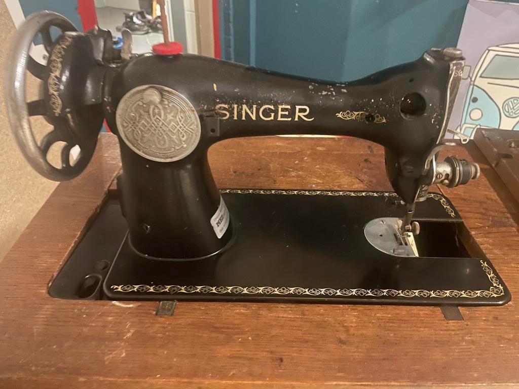 Oude Singer Naaimachine - Werkend!, Ophalen of Verzenden