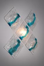 Murano Flush Mount Scone by Toni Zuccheri for Venini, Ophalen of Verzenden, Zo goed als nieuw, Glas, Italy Design