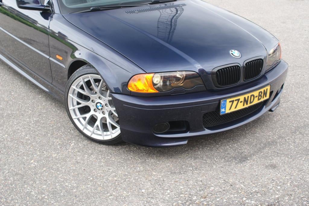 BMW 3-serie Cabrio 325Ci Executive | M Pakket | Breedset | L, Automaat, Achterwielaandrijving, Gebruikt, Zwart