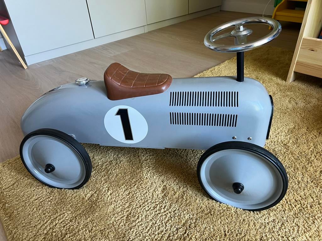 Retro loopauto grijs, Ophalen, Zo goed als nieuw