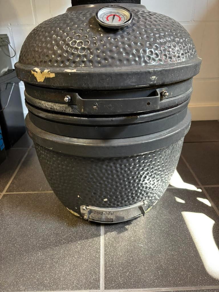 Grill guru original conpact, green egg, BBQ, kamado, Ophalen, Zo goed als nieuw