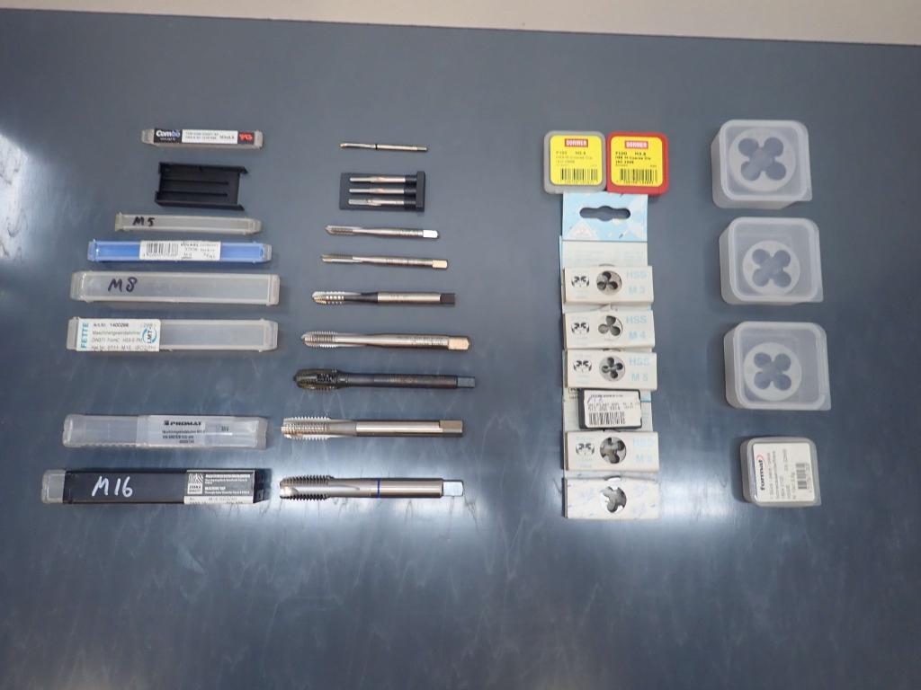Nieuwe Tappen en Snijplaten / machinetappen M3 t/m M16, Niet ingevuld, Niet ingevuld, Nieuw, Ophalen of Verzenden