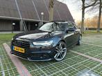 Audi A6 3.0 TDI Quattro S-Line|Pano|HUD|Bose|Softclose|Keyl, Auto's, Automaat, Zwart, 2000 kg, Blauw